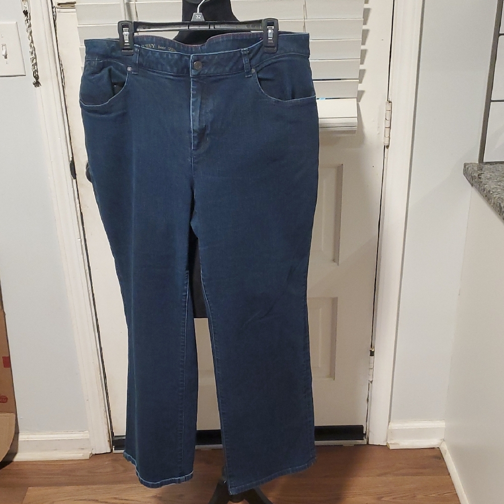 Talbots Classic Blue Bootcut Jeans